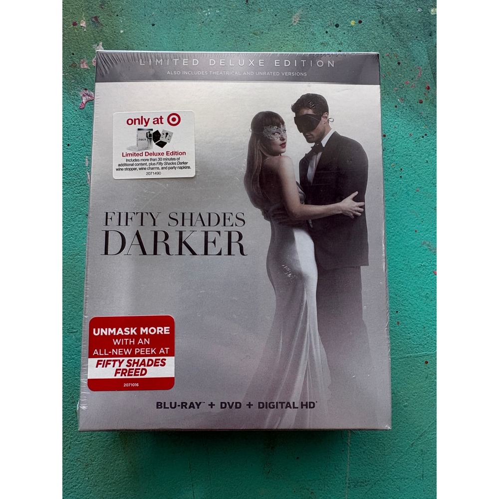 Universal Fifty Shades Darker Blu-ray DVD Digital Limited Deluxe Edition Target